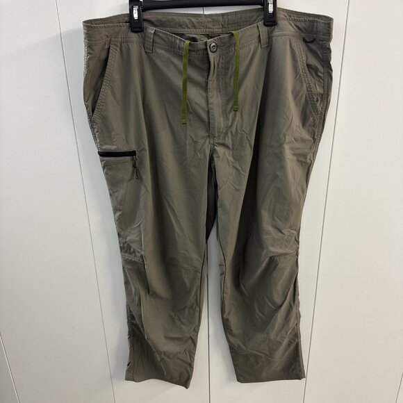 REI CO-OP Pants Men’s Size 44x32 Lightweight Zip Pocket Drawcord Waist (D21) - Picture 1 of 12